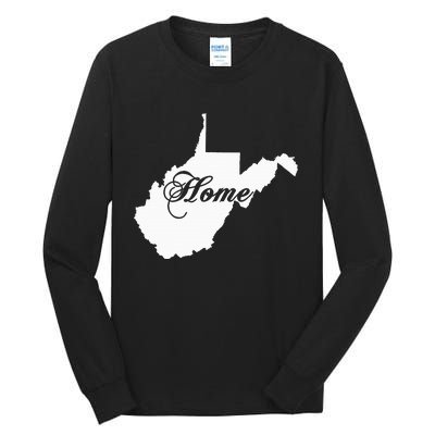 West Virginia Pride Wv Gift Tall Long Sleeve T-Shirt