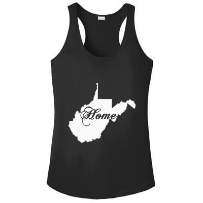 West Virginia Pride Wv Gift Ladies PosiCharge Competitor Racerback Tank