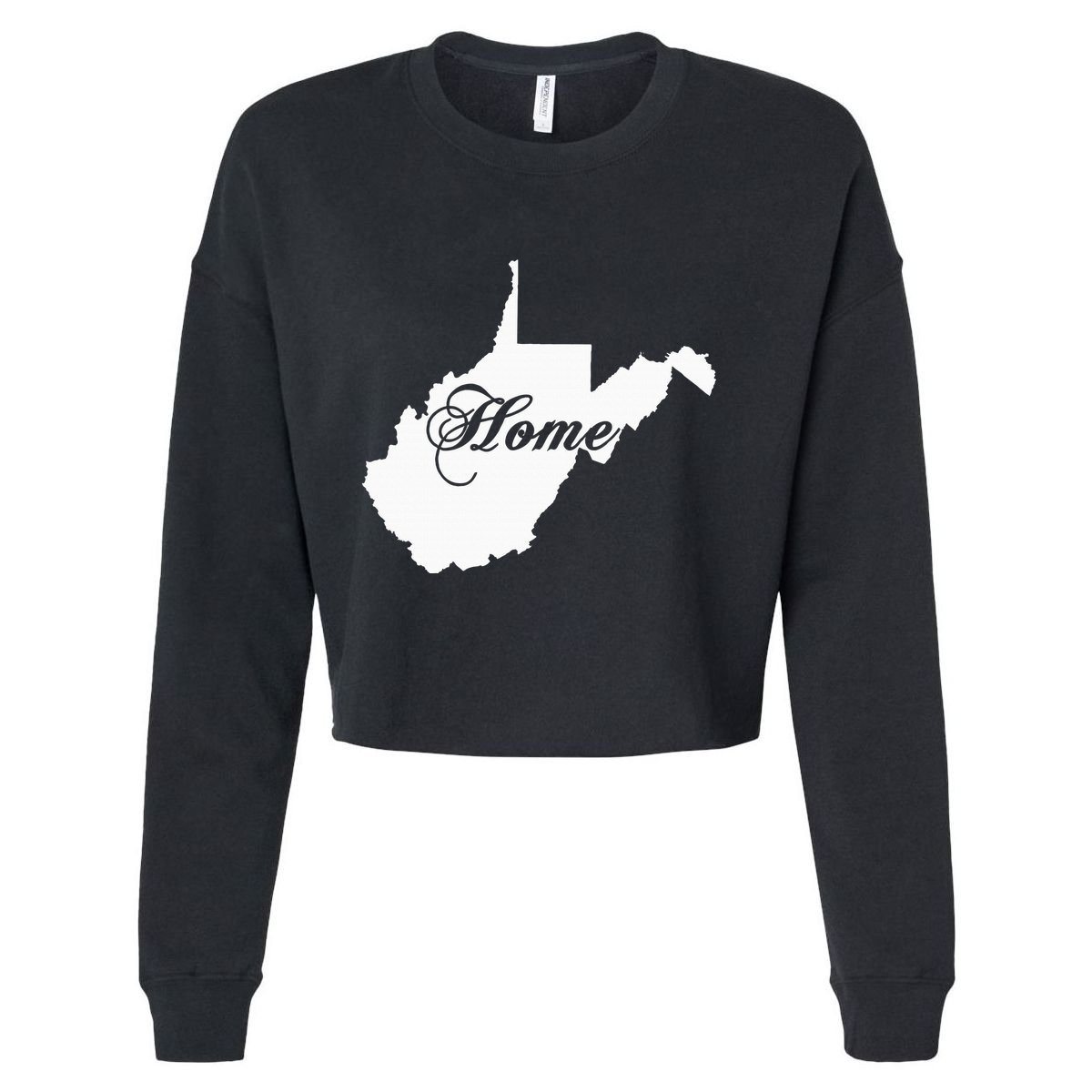 West Virginia Pride Wv Gift Cropped Pullover Crew