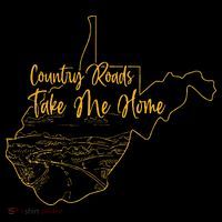 West Virginia Pride Wv Home Country Roads Footprint Flatbill Hat