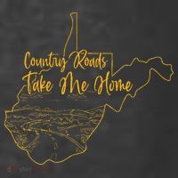 West Virginia Pride Wv Home Country Roads Footprint Kids T-Shirt