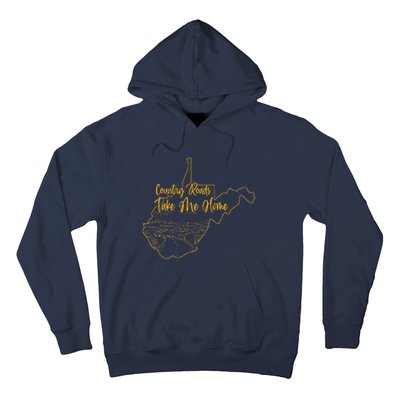 West Virginia Pride Wv Home Country Roads Footprint Hoodie