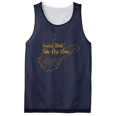 West Virginia Pride Wv Home Country Roads Footprint Mesh Reversible Basketball Jersey Tank