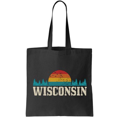 Wisconsin Vintage Pride Nature Outdoor Hiking Camping Bag