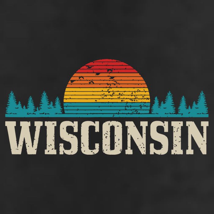 Wisconsin Vintage Pride Nature Outdoor Hiking Camping Tumbler