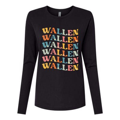 Wal.Len Vintage Retro Womens Cotton Relaxed Long Sleeve T-Shirt