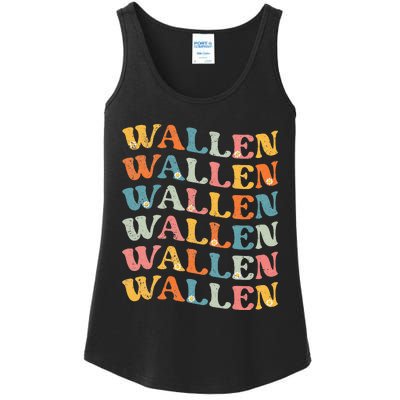 Wal.Len Vintage Retro Ladies Essential Tank