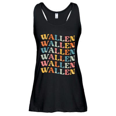 Wal.Len Vintage Retro Ladies Essential Flowy Tank