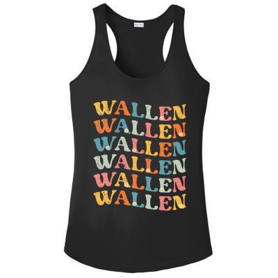 Wal.Len Vintage Retro Ladies PosiCharge Competitor Racerback Tank