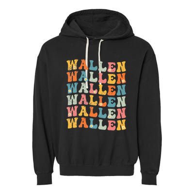 W.A.L.L.E.N Vintage Retro Garment-Dyed Fleece Hoodie