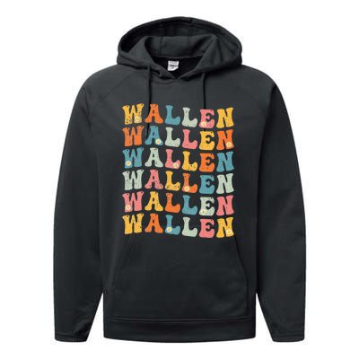 W.A.L.L.E.N Vintage Retro Performance Fleece Hoodie