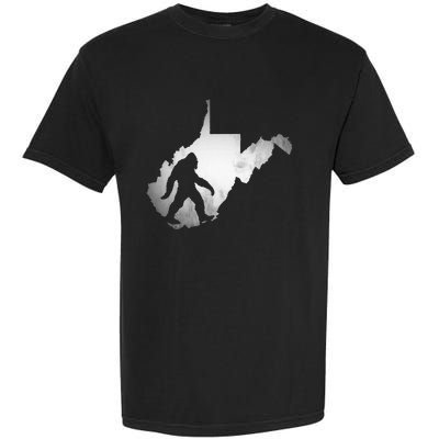 West Virginia Sasquatch Bigfoot Garment-Dyed Heavyweight T-Shirt