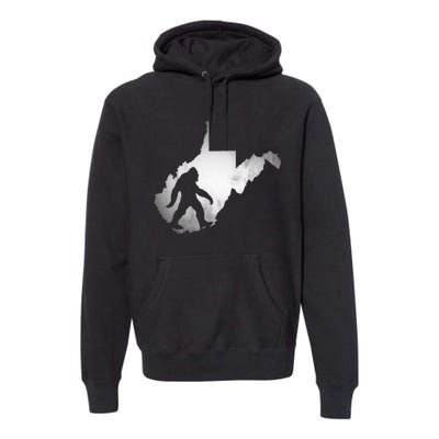 West Virginia Sasquatch Bigfoot Premium Hoodie