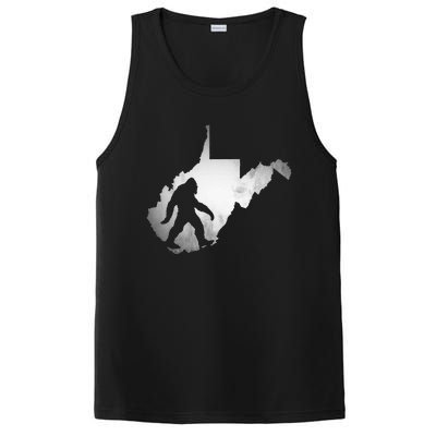 West Virginia Sasquatch Bigfoot PosiCharge Competitor Tank