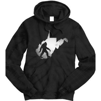 West Virginia Sasquatch Bigfoot Tie Dye Hoodie