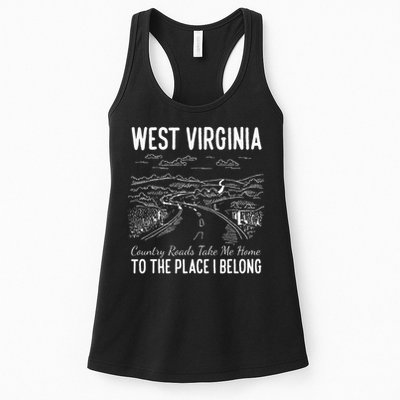 West Virginia Style Heaven West Virginia Mountains Home Womens Tank Top