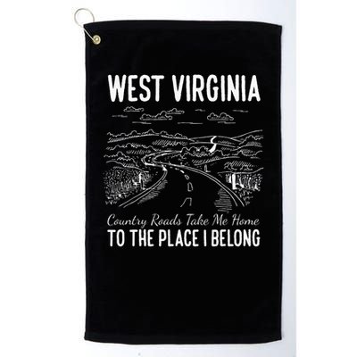 West Virginia Style Heaven West Virginia Mountains Home Golf Towel