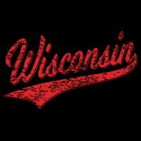 Wisconsin Varsity Script Classic Sports Jersey State Flag Visor