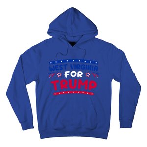 West Virginia Trump Firework Holiday Usa Flag 4th Of July Gift Hoodie