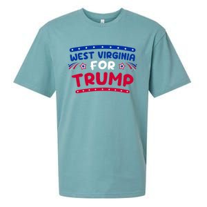 West Virginia Trump Firework Holiday Usa Flag 4th Of July Gift Sueded Cloud Jersey T-Shirt