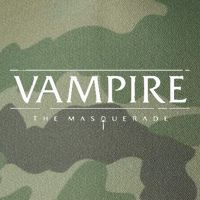 Wod Vampire The Masquerade Lasombra Icon White Legacy Tie Dye Trucker Hat