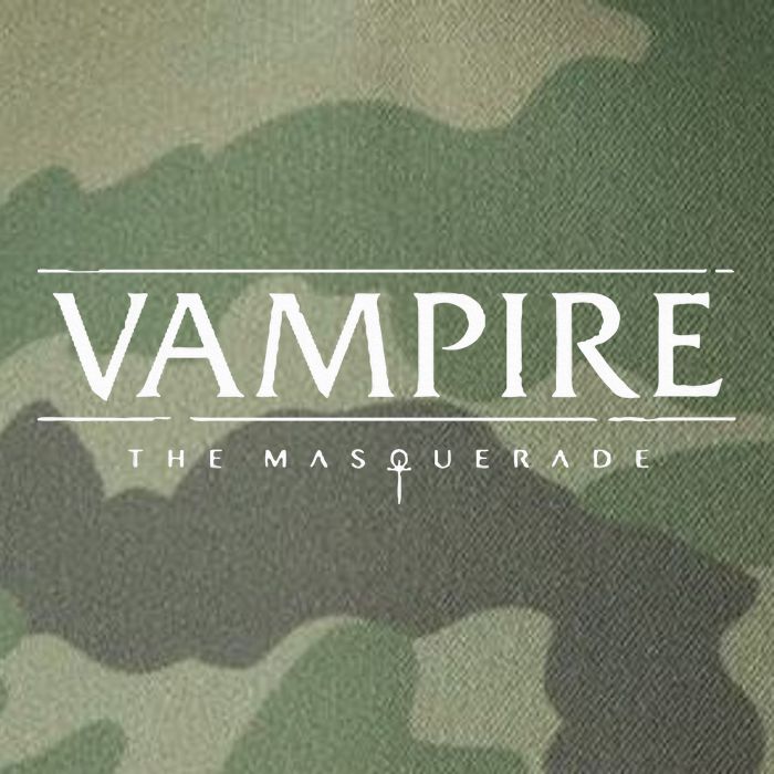 Wod Vampire The Masquerade Lasombra Icon White Legacy Tie Dye Trucker Hat