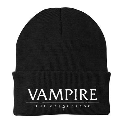 Wod Vampire The Masquerade Lasombra Icon White Beanie