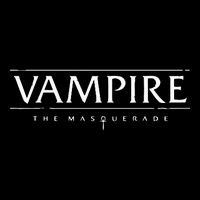 Wod Vampire The Masquerade Lasombra Icon White Drawstring Bag