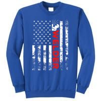 Welder Vintage Usa American Flag Welding Cute Gift Sweatshirt