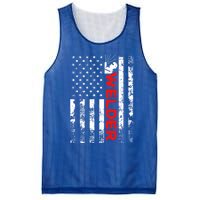 Welder Vintage Usa American Flag Welding Cute Gift Mesh Reversible Basketball Jersey Tank