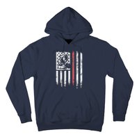 Welder Vintage USA American Flag Patriotic Welding Hoodie