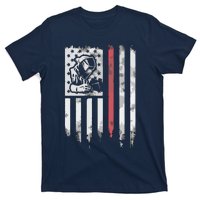 Welder Vintage USA American Flag Patriotic Welding T-Shirt