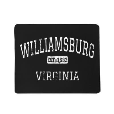 Williamsburg Virginia Va Vintage Mousepad