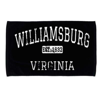 Williamsburg Virginia Va Vintage Microfiber Hand Towel