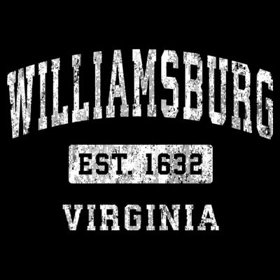Williamsburg Virginia Va Vintage Established Sports Design T-Shirt