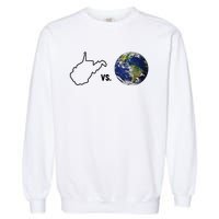 West Virginia Vs The World Garment-Dyed Sweatshirt