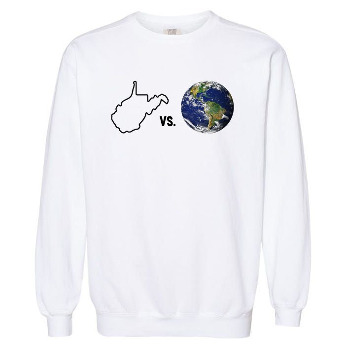 West Virginia Vs The World Garment-Dyed Sweatshirt