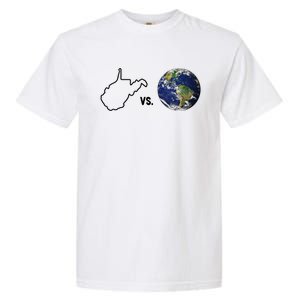 West Virginia Vs The World Garment-Dyed Heavyweight T-Shirt