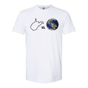 West Virginia Vs The World Softstyle CVC T-Shirt