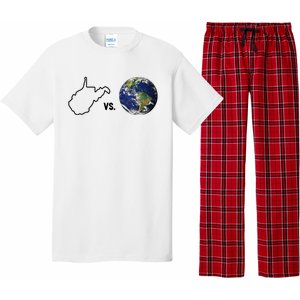 West Virginia Vs The World Pajama Set