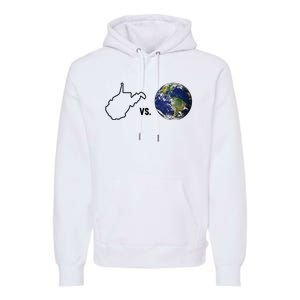 West Virginia Vs The World Premium Hoodie