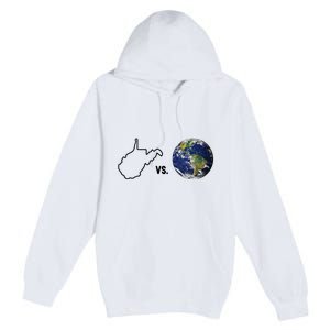 West Virginia Vs The World Premium Pullover Hoodie