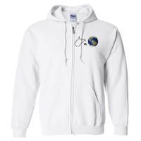 West Virginia Vs The World Full Zip Hoodie