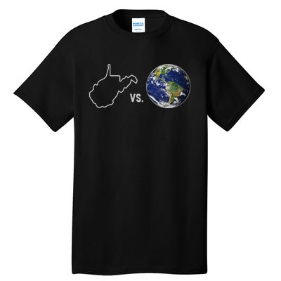 West Virginia Vs The World Tall T-Shirt