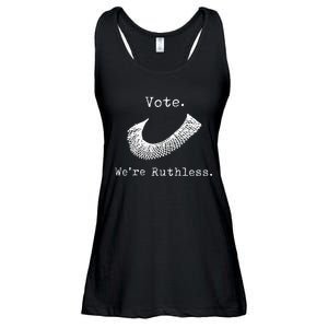 Women Vote WeRe Ruthless Ladies Essential Flowy Tank