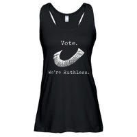 Women Vote WeRe Ruthless Ladies Essential Flowy Tank