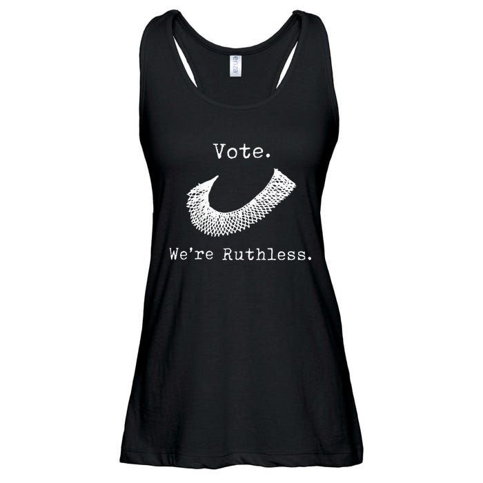 Women Vote WeRe Ruthless Ladies Essential Flowy Tank