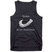 Women Vote WeRe Ruthless Tank Top