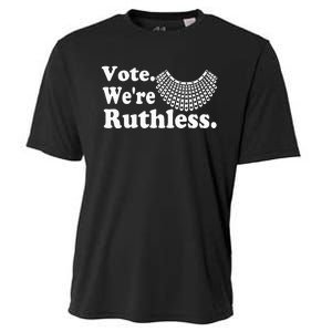 Women Vote WeRe Ruthless Cooling Performance Crew T-Shirt