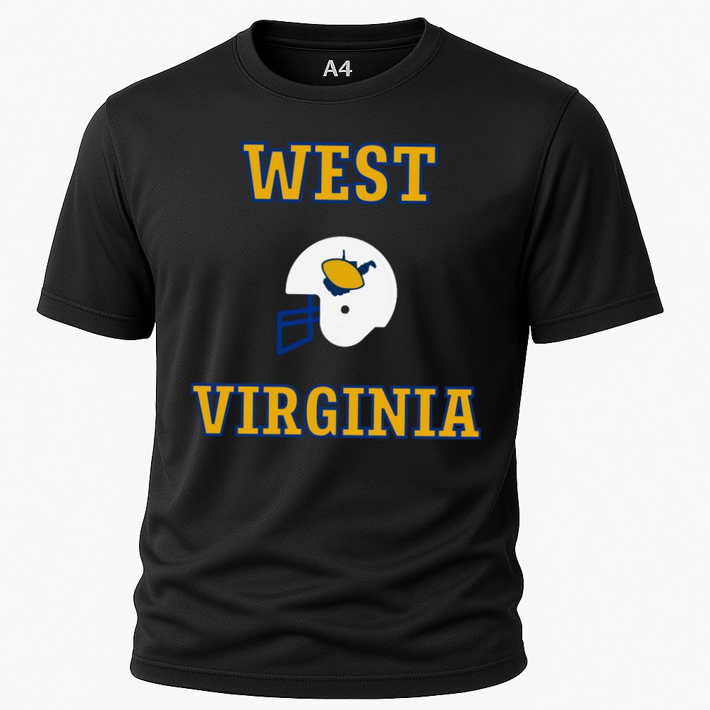 West Virginia Cooling Performance Crew T-Shirt